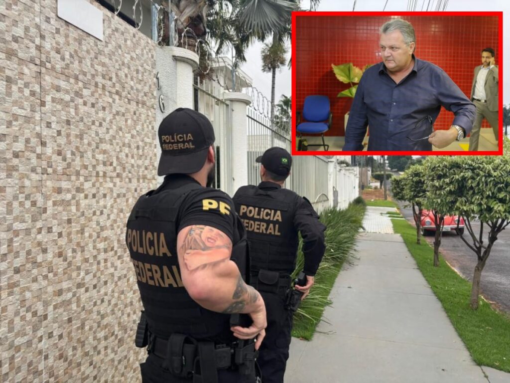 PF faz operação contra fraude em registro de CAC e mira irmão de Silval em Cuiabá