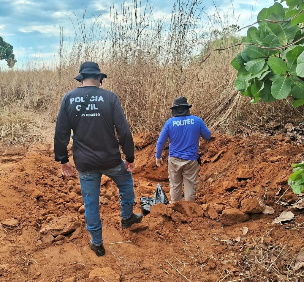 Corpos de casal desaparecido desde 2025 são localizados enterrados em MT