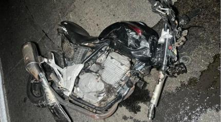 Motociclista morre na hora após bater de frente com caminhão na BR-163