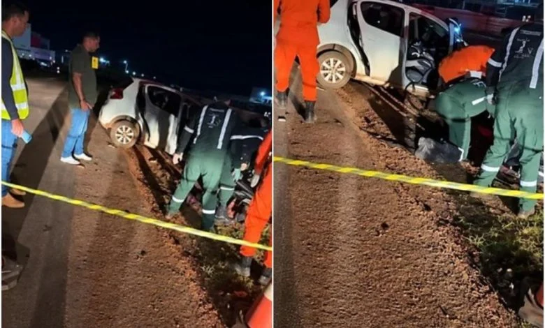 Três pessoas morrem após carro bater contra carreta bitrem na MT-242