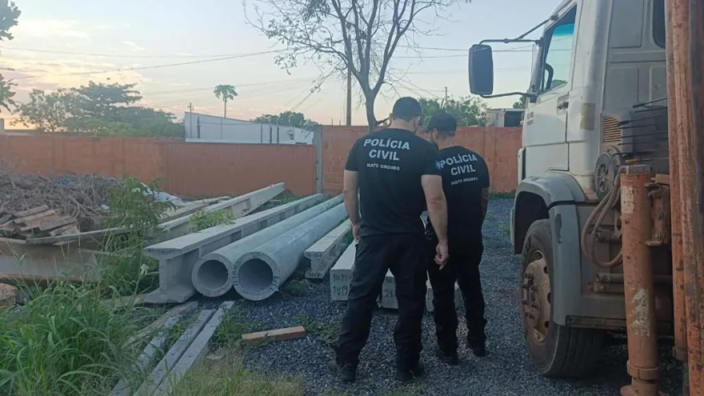 Operação investiga desvio de mais de R$ 100 mil em postes e cabos em VG e Cuiabá