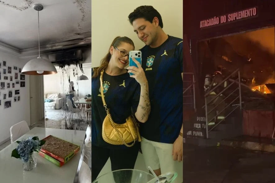 Em pouco mais de um mês, casal enfrenta segundo incêndio em Cuiabá